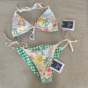 Roller Rabbit - Colorful Floral Bikini Set